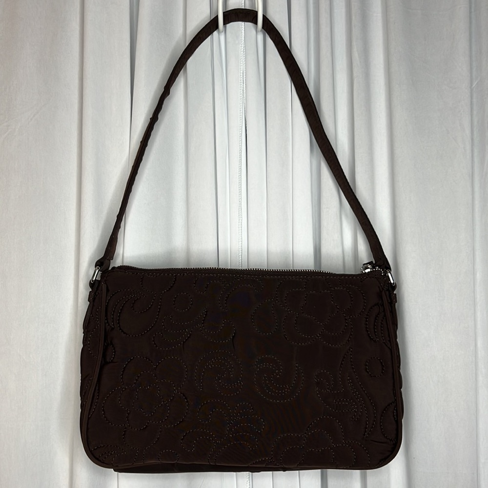 Vera Bradley Chocolate Brown Purse - Picture 5 of 11